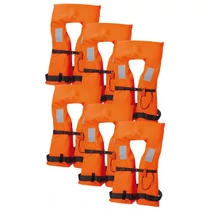 Mentőmellény 40 + csomag, 6 db Mentőmellény 40 + csomag, 6 db