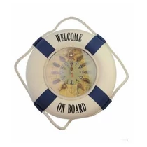 Mentőgyűrű órával 32 cm Mentőgyűrű órával 32 cm