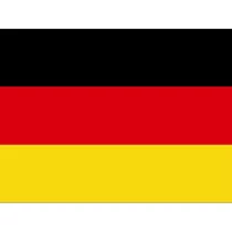 Zászló német 20 x 30 cm