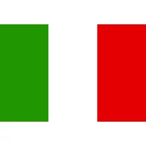 Zászló olasz 20 x 30 cm