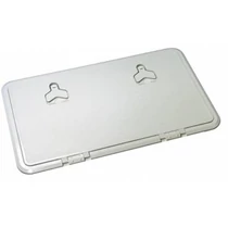 Tárolórekesz fedél, zárral