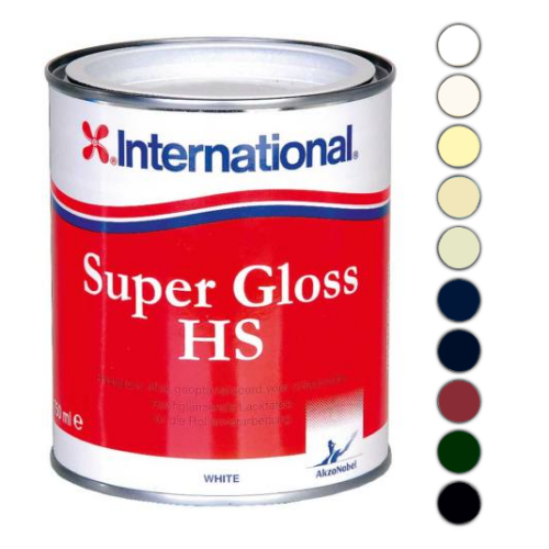 International Super Gloss HS hajófesték, fehér