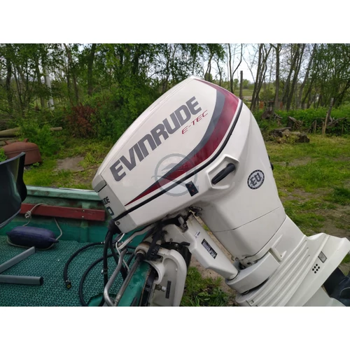 SAS 620 + Evinrude E-Tec G1 50 lóerő + utánfutó