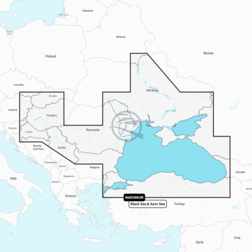 Navionics Platinum+ térkép EU063R, Fekete-tenger, Azovi-tenger