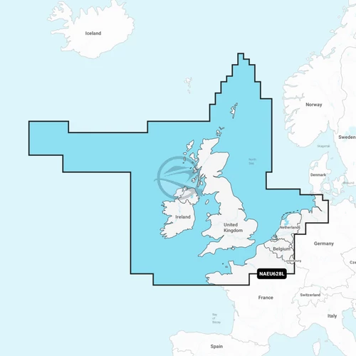 Navionics Platinum+ térkép EU628L, Nagy-Brittánia, Hollandia