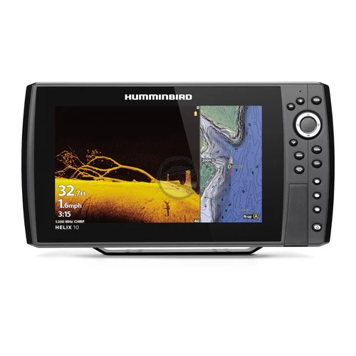 Humminbird Helix 10 Chirp MEGA DI+ (plus) GPS G4N halradar