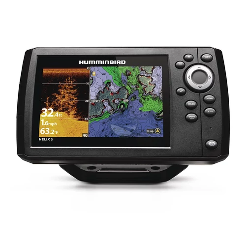 Humminbird Helix 5 Chirp DI G3 GPS és halradar