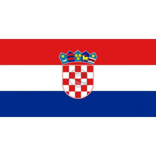 zászló horvát 20 x 30 cm
