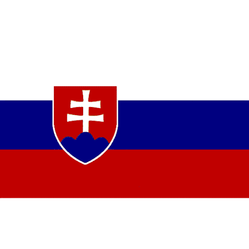 Zászló szlovák 20 x 30 cm