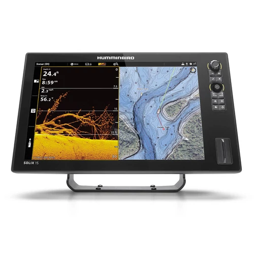 Humminbird Solix 15 Chirp Mega plus SI GPS G3 halradar