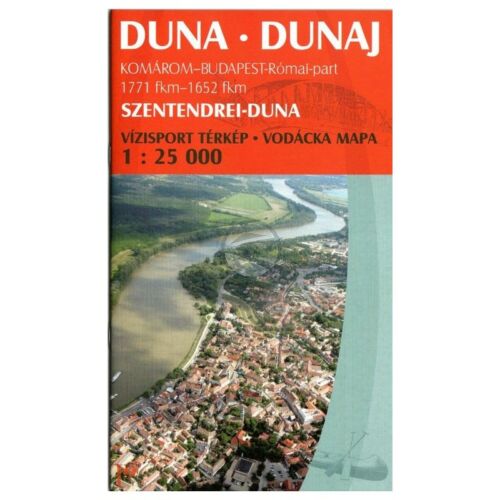 Duna Szentendrei-Duna vizisport térkép